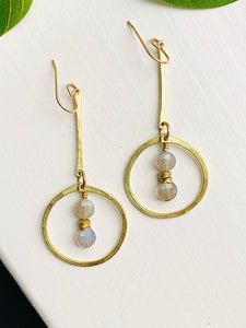 Bar, Hoop & Coin Earrings