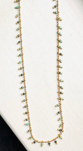 Fringe Chain Necklace