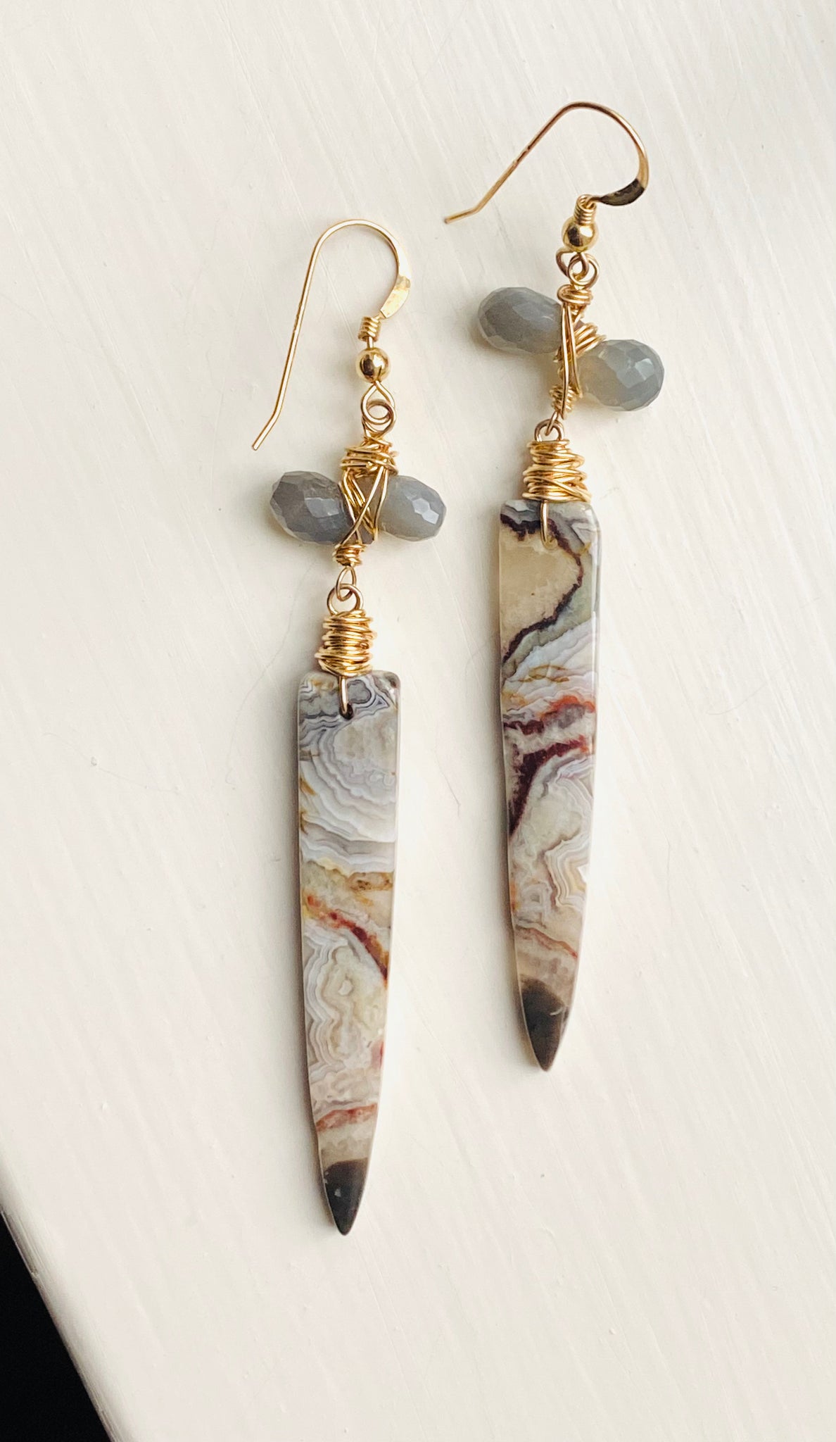 Gold Filled Dagger Earrings