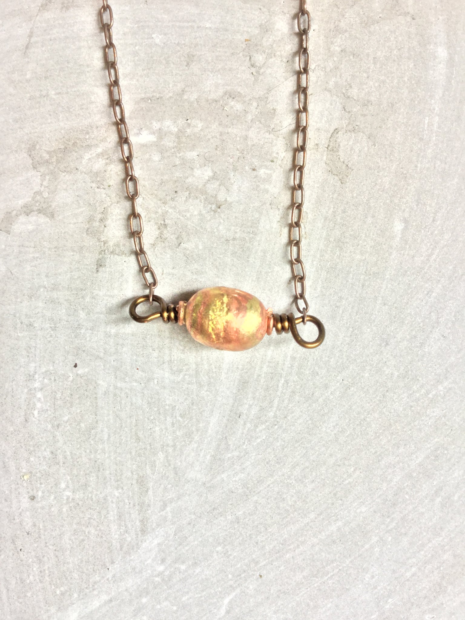 Simple African Bead Necklace