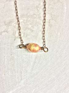 Simple African Bead Necklace