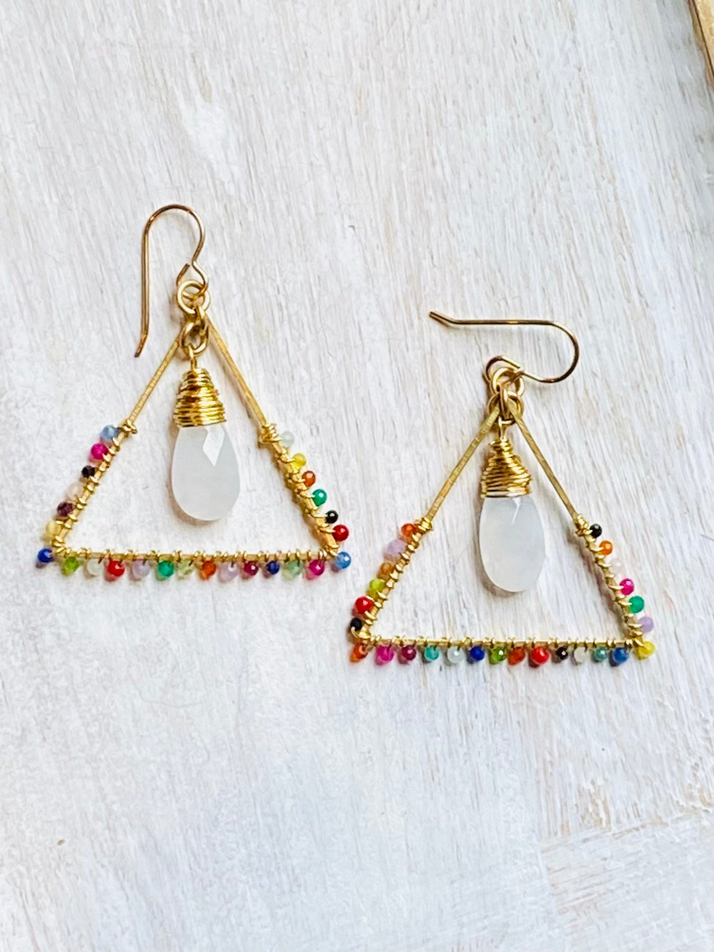 Multi Triangle Earrings—ETS223